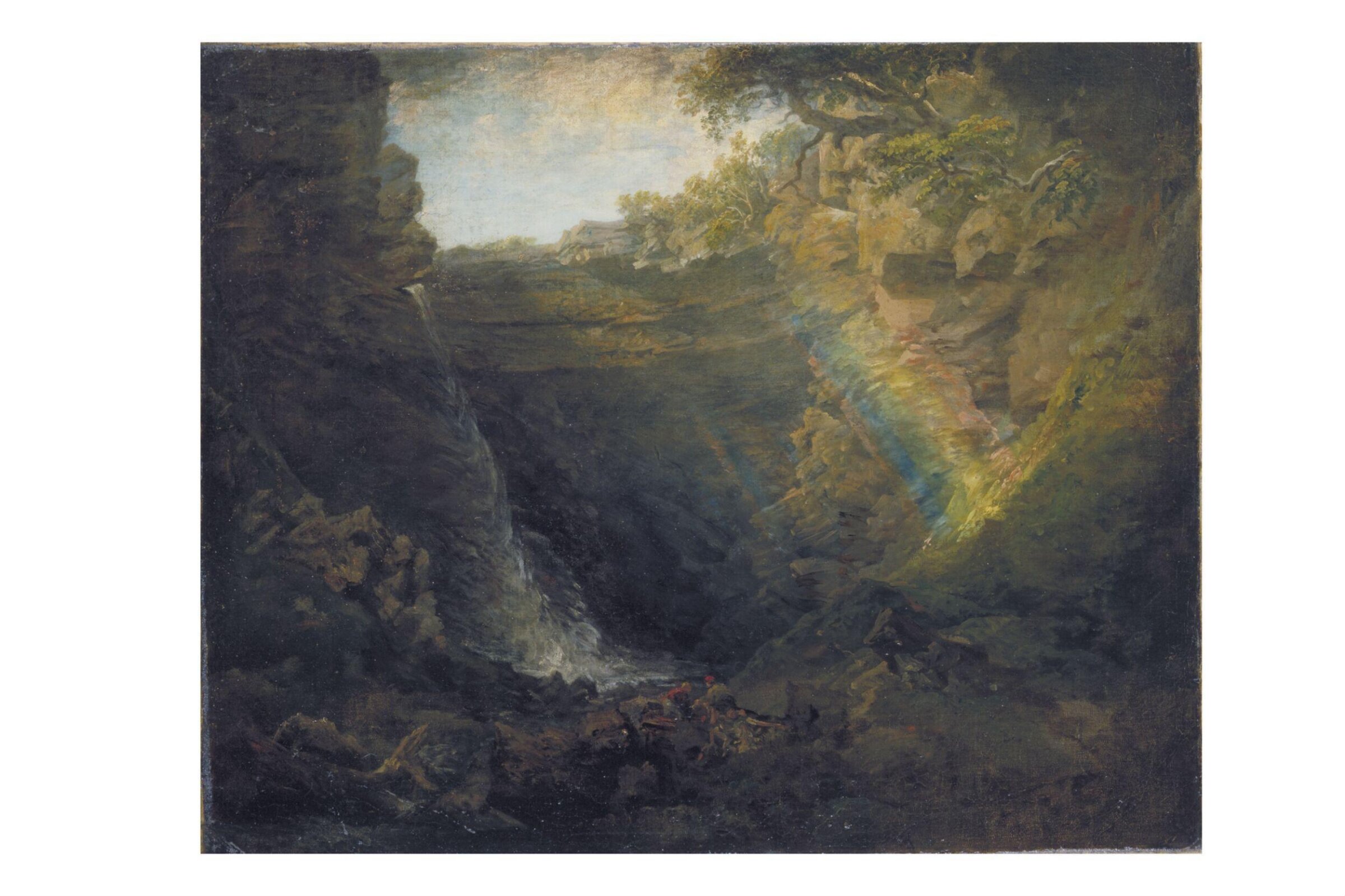 Black Gang Chine, Isle of Wight, Peter De Wint, ca. 1843