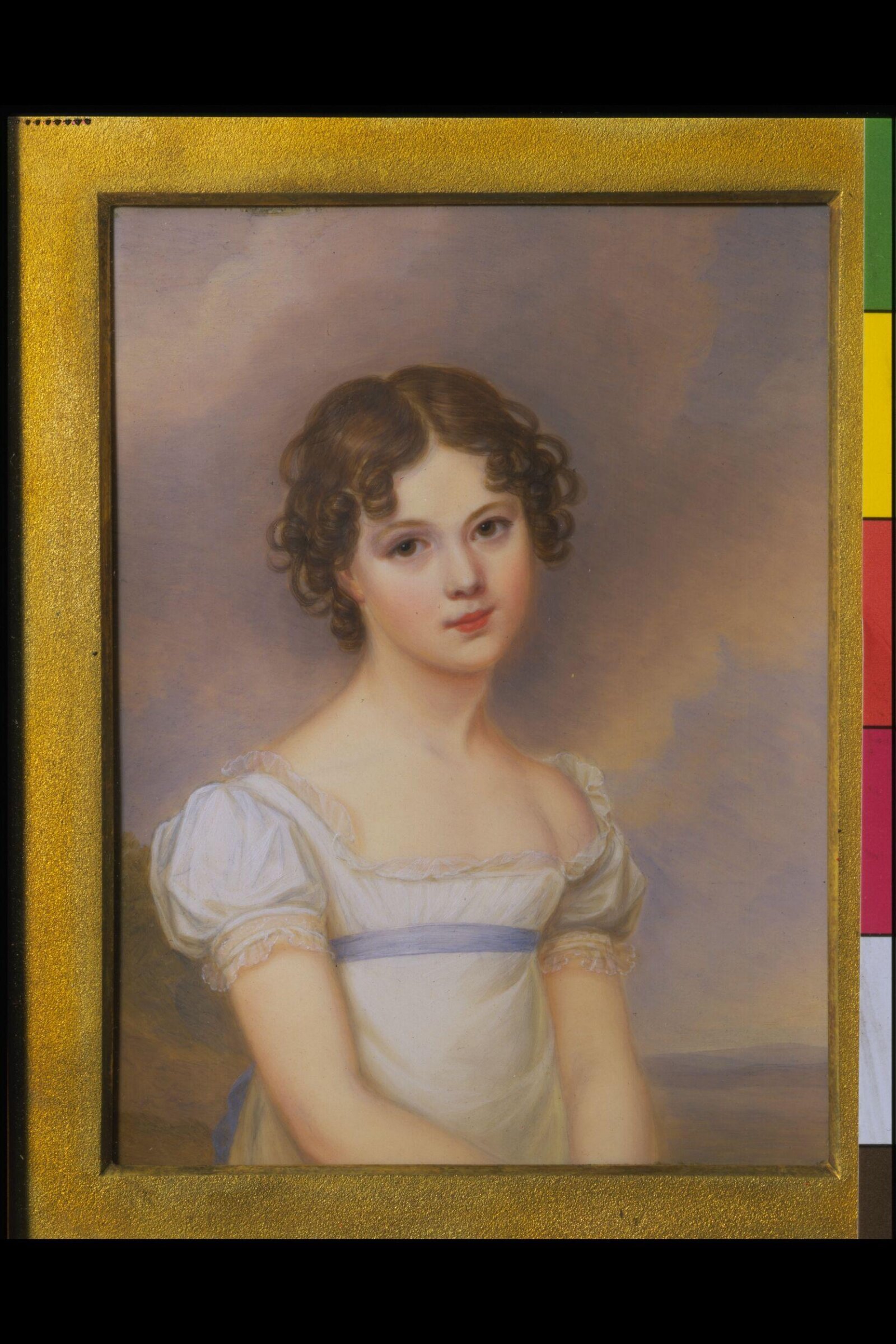 Portrait miniature of Sophia Westlake Arundell, James Leakey, ca. 1810