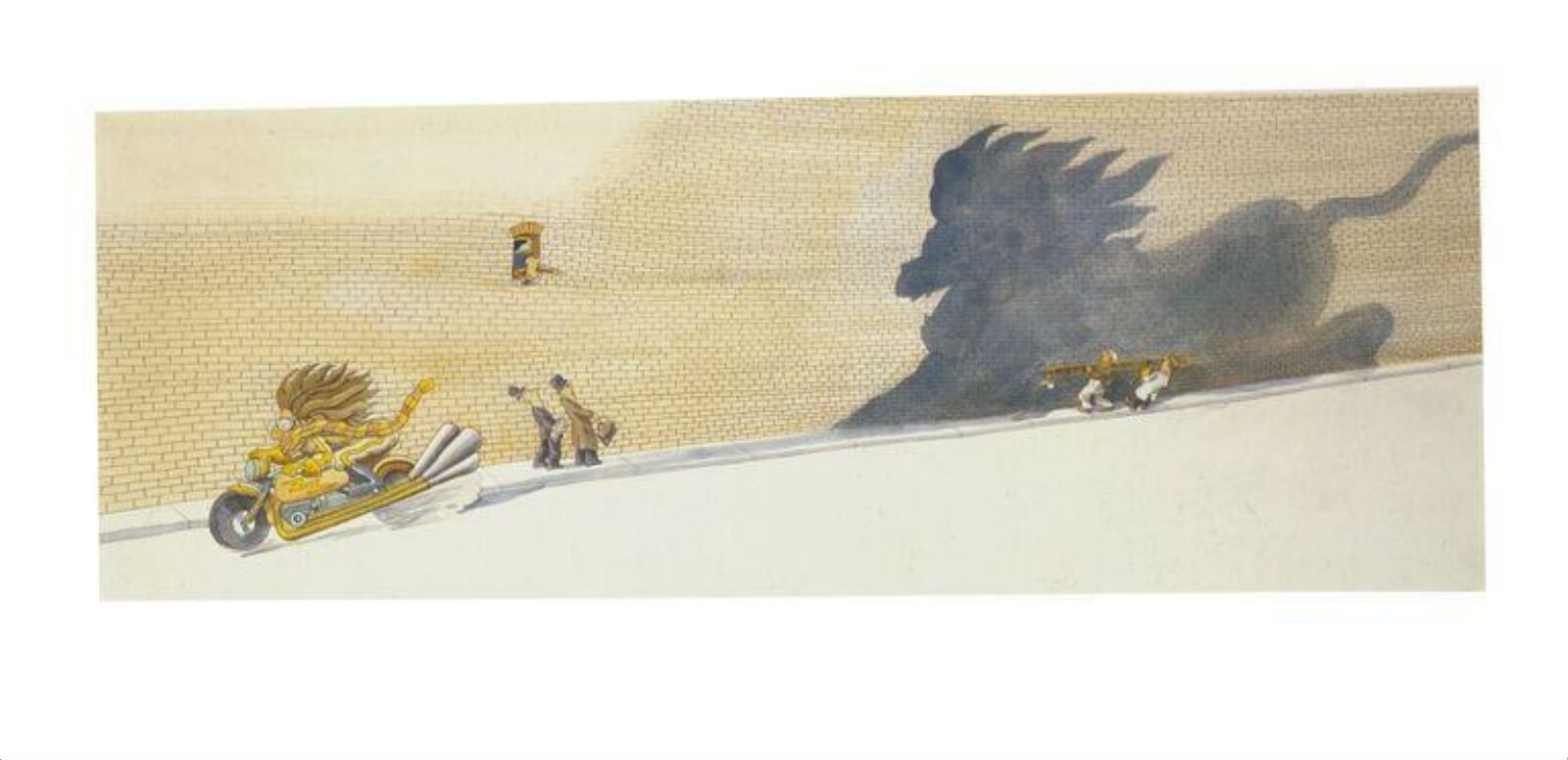 Drawing, Michael Foreman, 1975