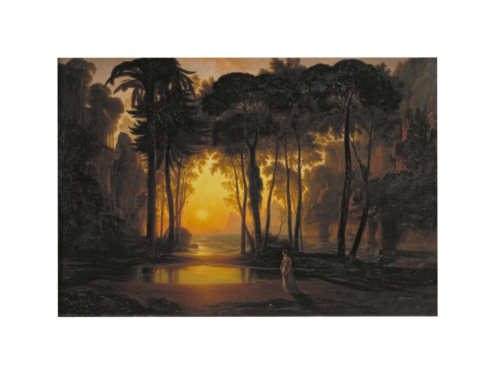 The Enchanted Castle, Francis Danby, ca. 1841