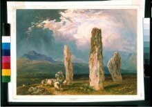 Circle of stones near Tormore, Isle of Arran thumbnail 1