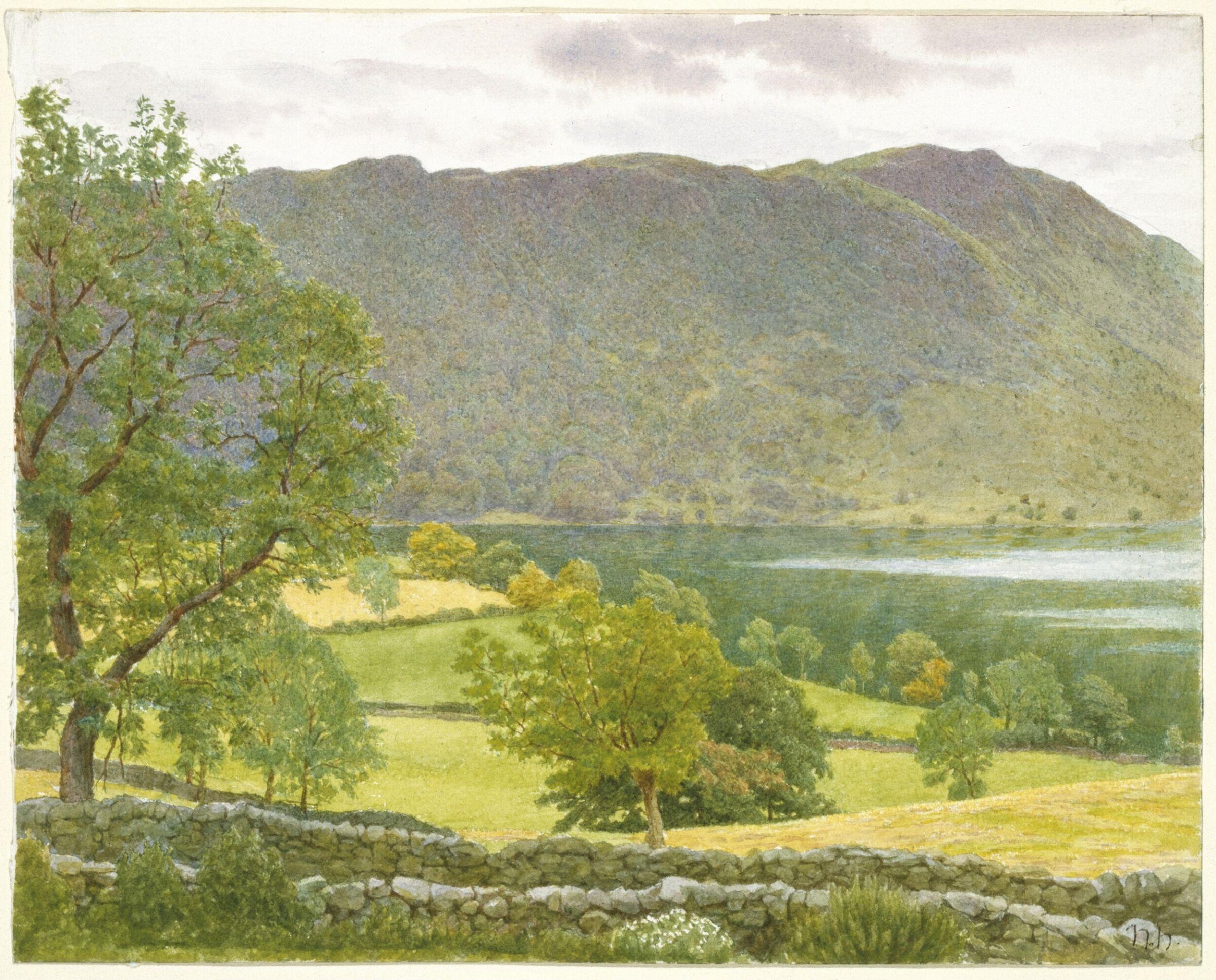 Hawes Water, Henry George Alexander Holiday, 1859-65