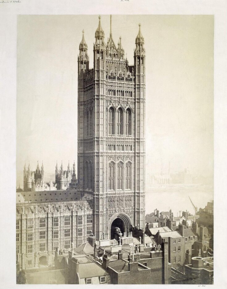 Victoria Tower, Palace Of Westminster High Quality Architecture Print, Westminster