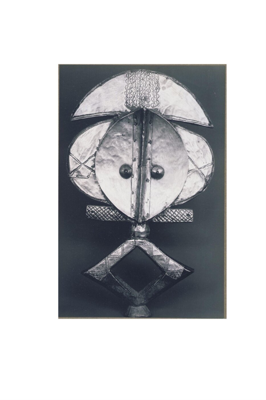 Walker Evans, Ancestral Figure, Gabun, Ogowe River, Bakota