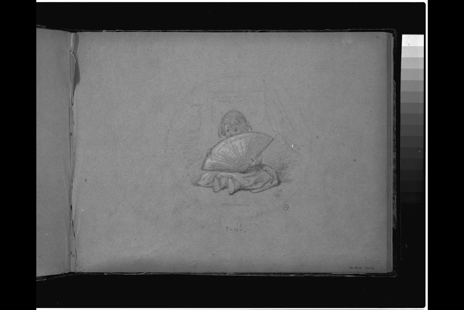 Drawing, Hablot Knight Browne, January 1853