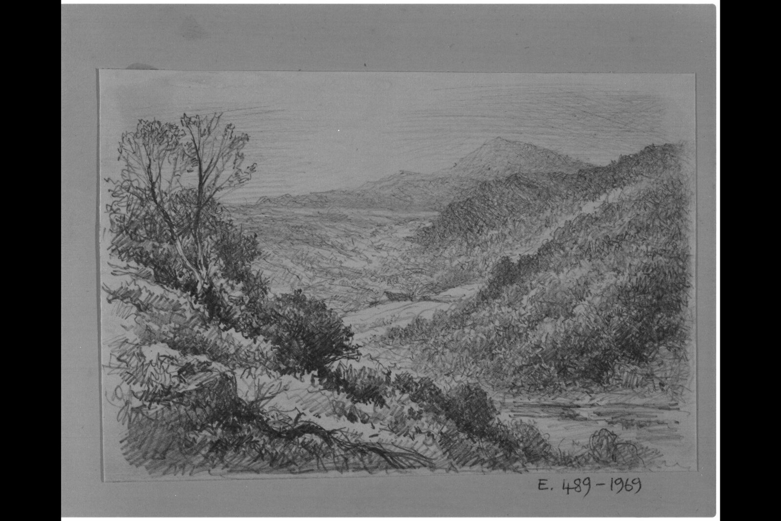Drawing, Benjamin Williams Leader, circa 1870-1915