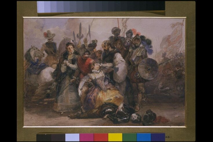 Mary Stuart and the dead body of Douglas top image
