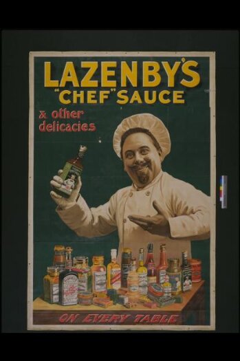 Lazenby's "Chef" Sauce & other delicacies on every table