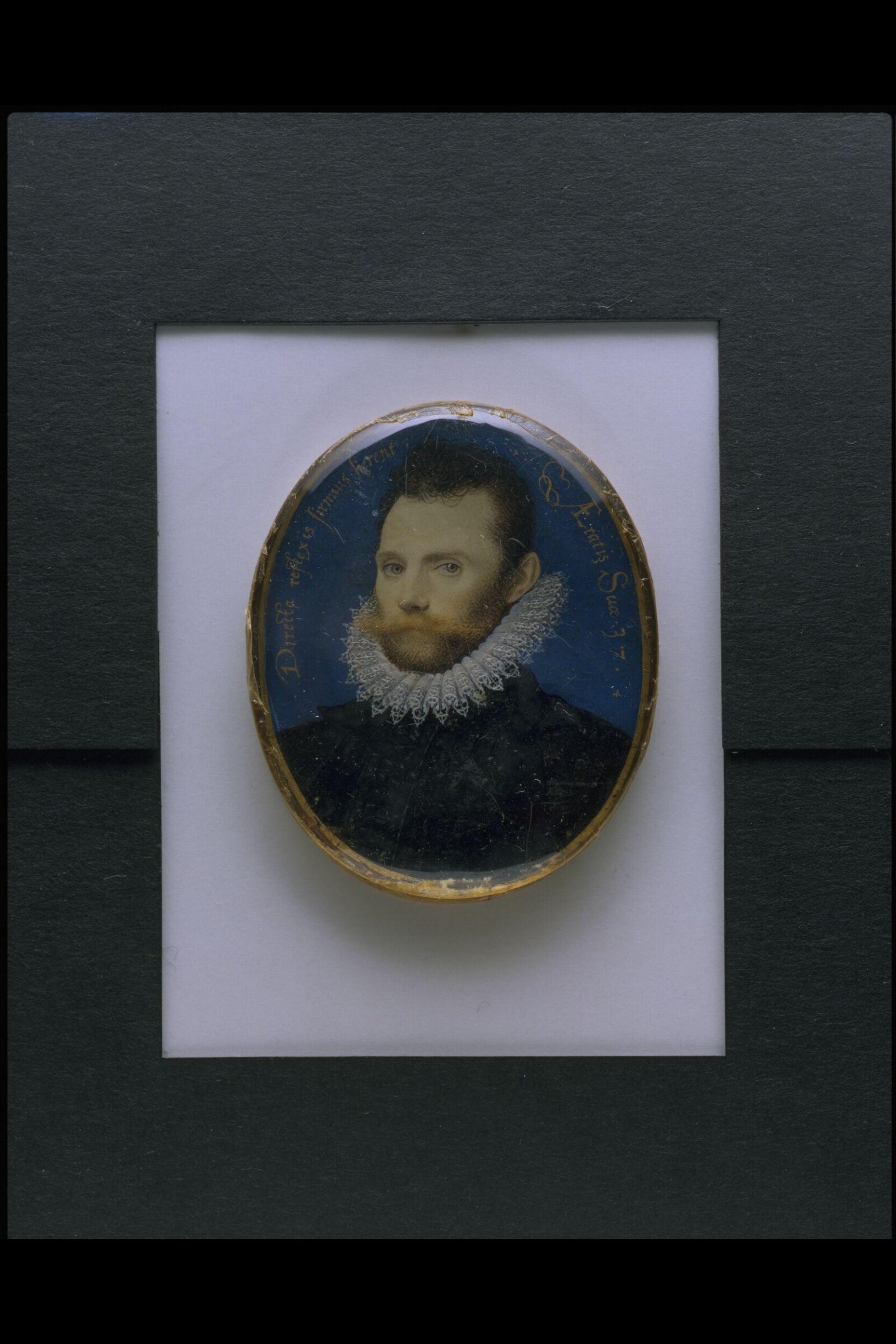 Portrait of an unknown man, Nicholas Hilliard, ca. 1580-1585