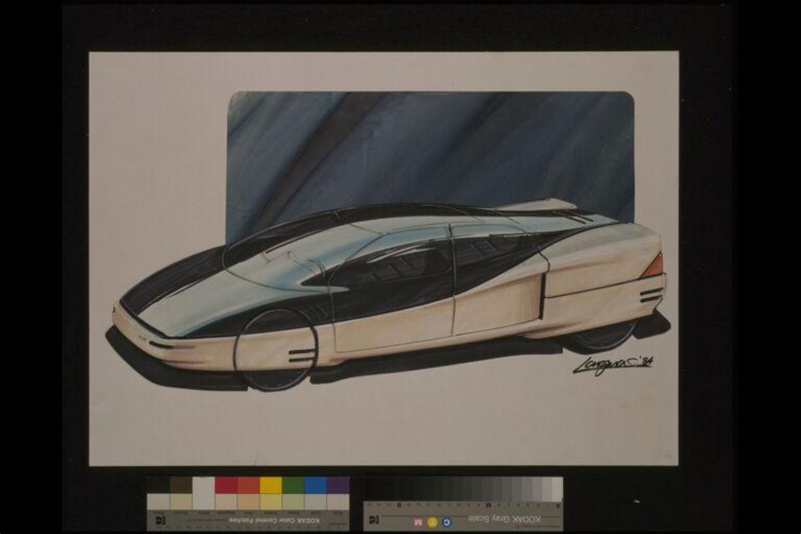 Car design, Martin Longmore, 1984