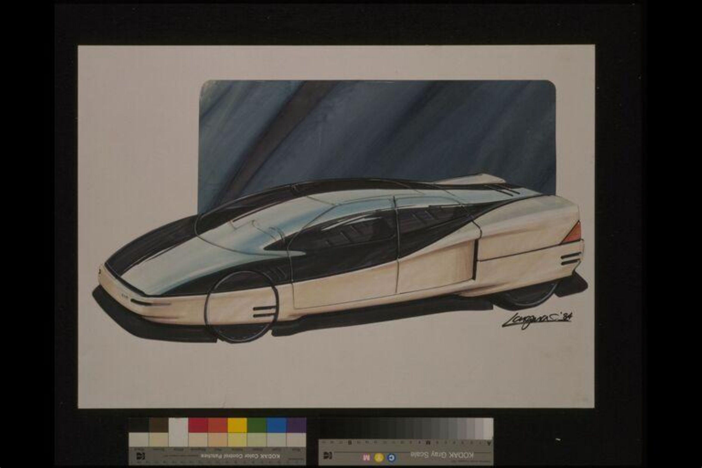 Car design, Martin Longmore, 1984