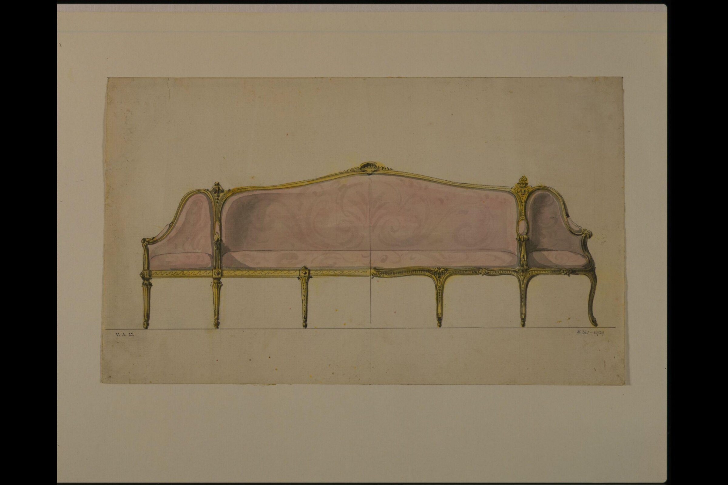 A Miscellaneous Collection of Original Designs, made, and for the most part executed, during an extensive Practice of many years in the first line of his Profession, by John Linnell, Upholsterer Carver & Cabinet Maker. Selected from his Portfolio's at his Decease, by C. H. Tatham Architect. AD 1800., John Linnell, ca. 1770