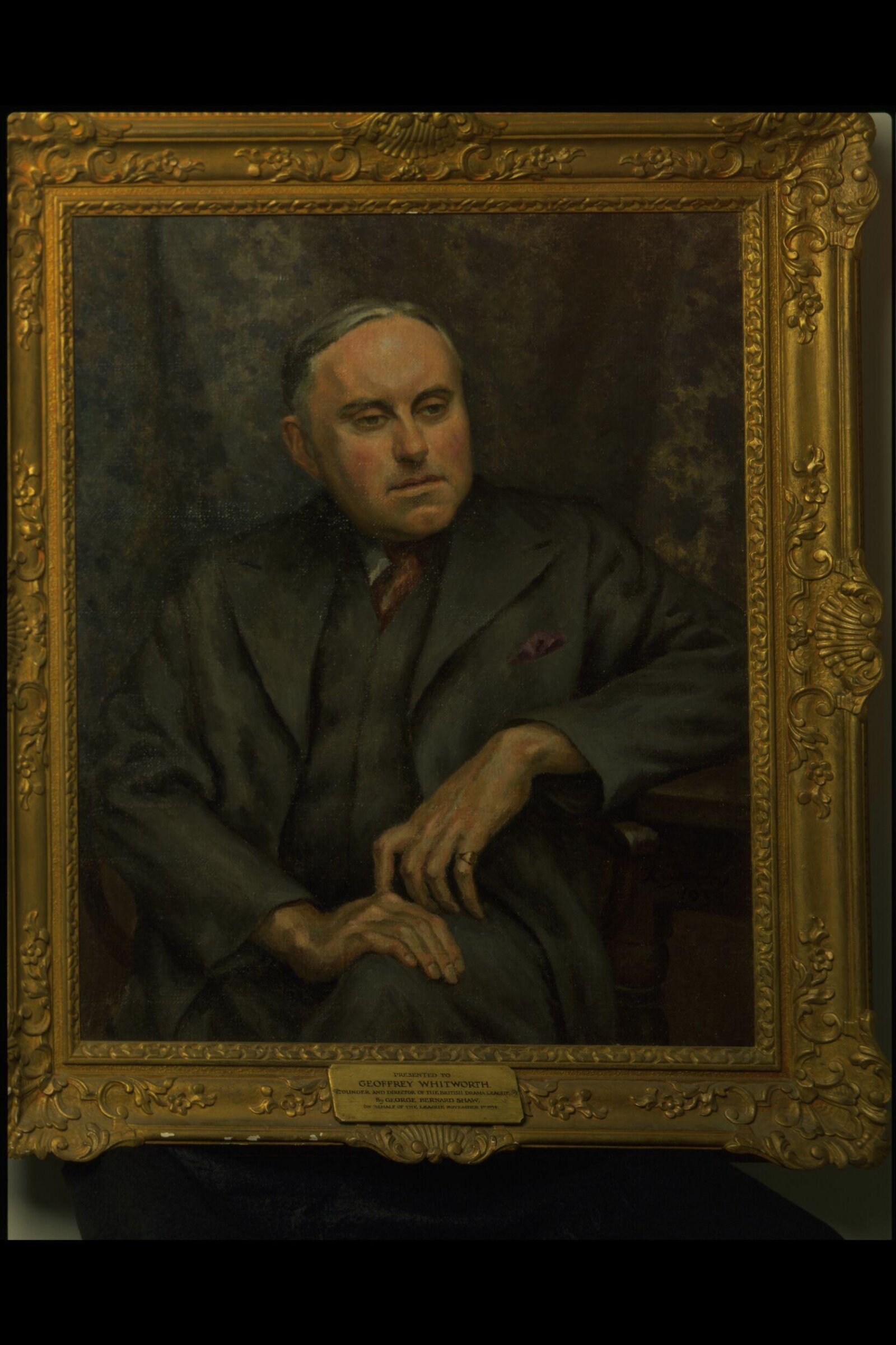 Geoffrey Whitworth, Roger Eliot Fry, 1934