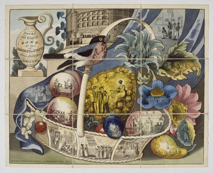 The Novel and Elegant Game of the Basket of Fruit or Moral and Intellectual Dessert top image