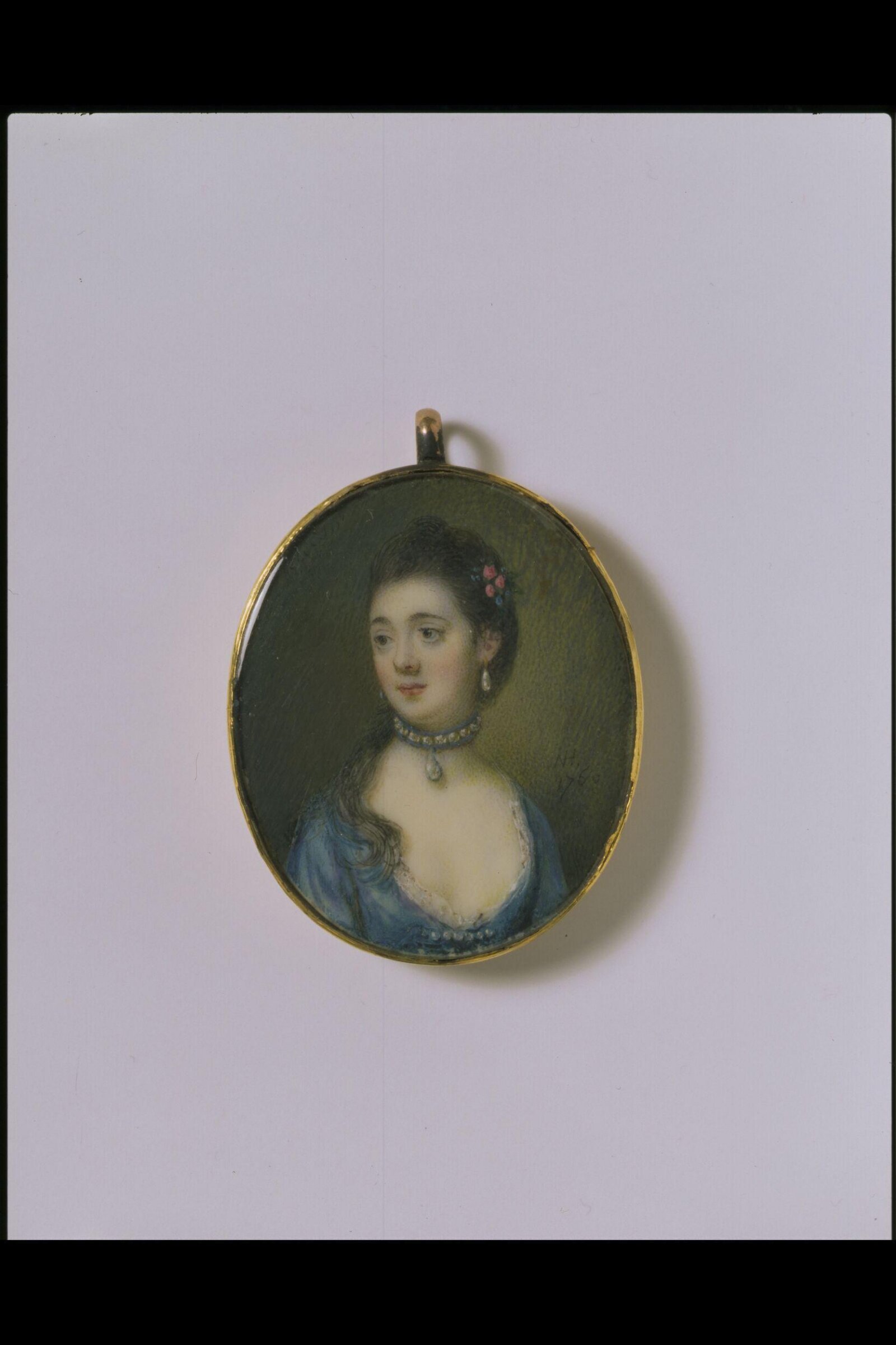 Portrait of an unknown woman, Nathaniel Hone, 1760