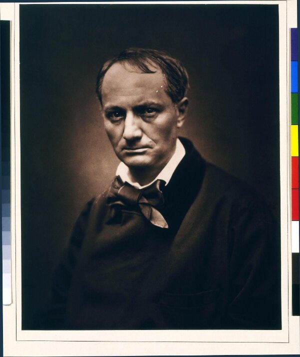 Portrait of Charles Baudelaire | Carjat, Etienne | V&A Explore The ...