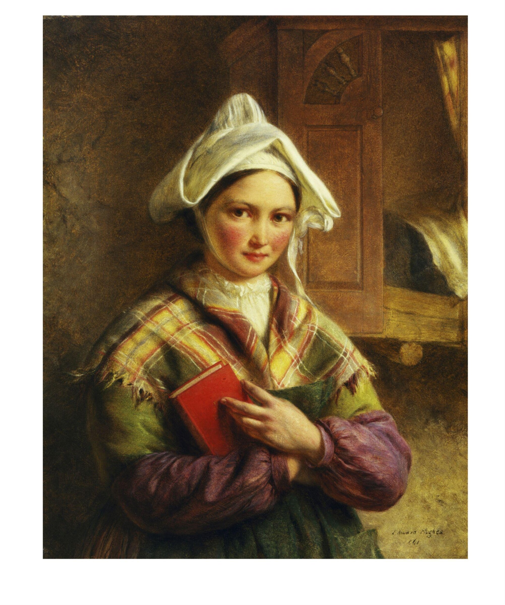 Peasant Woman of Brittany, Edward Hughes, 1861