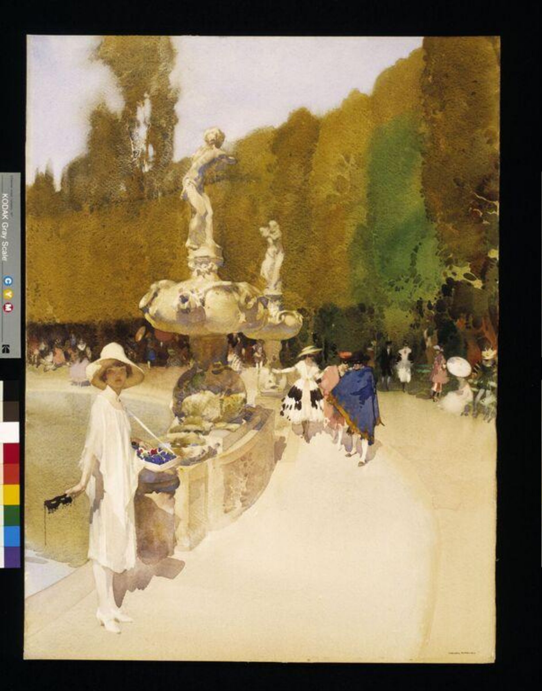 A Florentine Masquerade, W. Russell Flint, 1920
