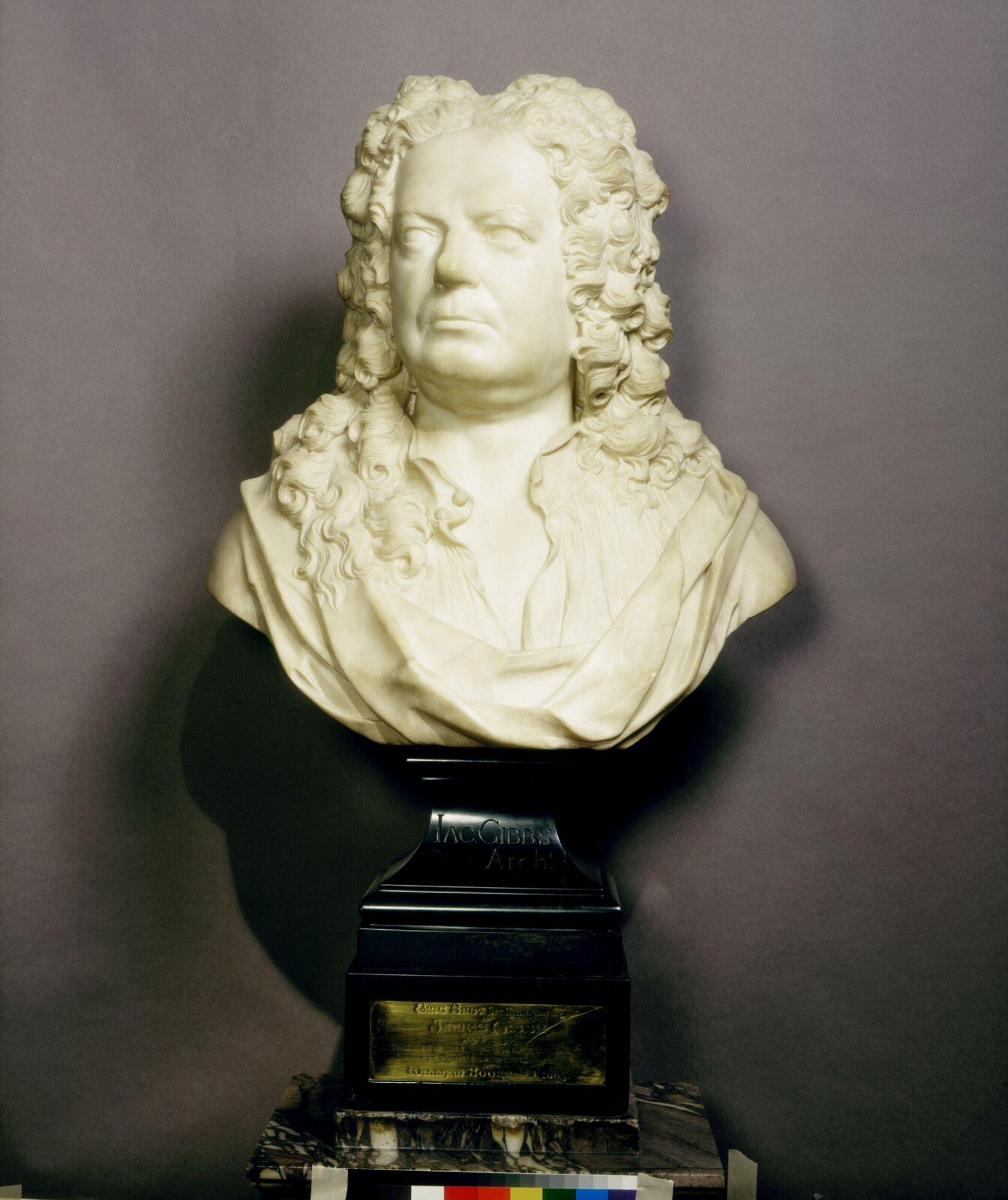 The Architect James Gibbs, John Michael Rysbrack, 1726