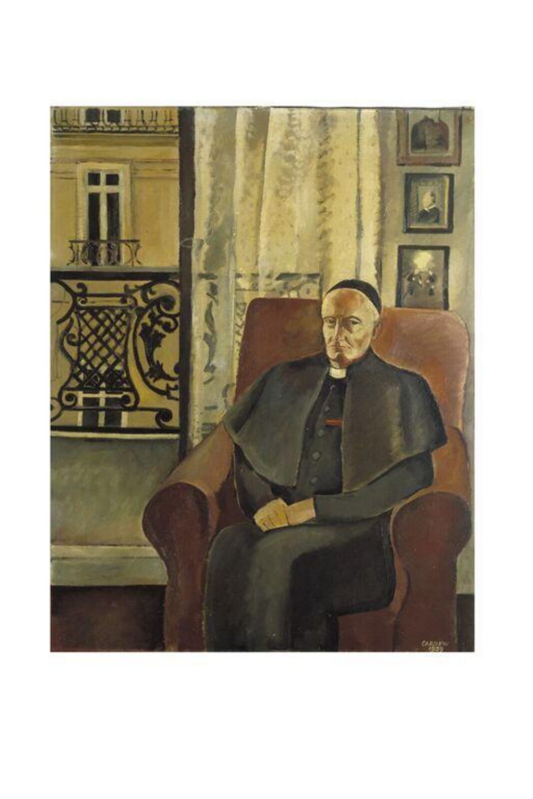 A Cleric, Margaret Cardew, 1939