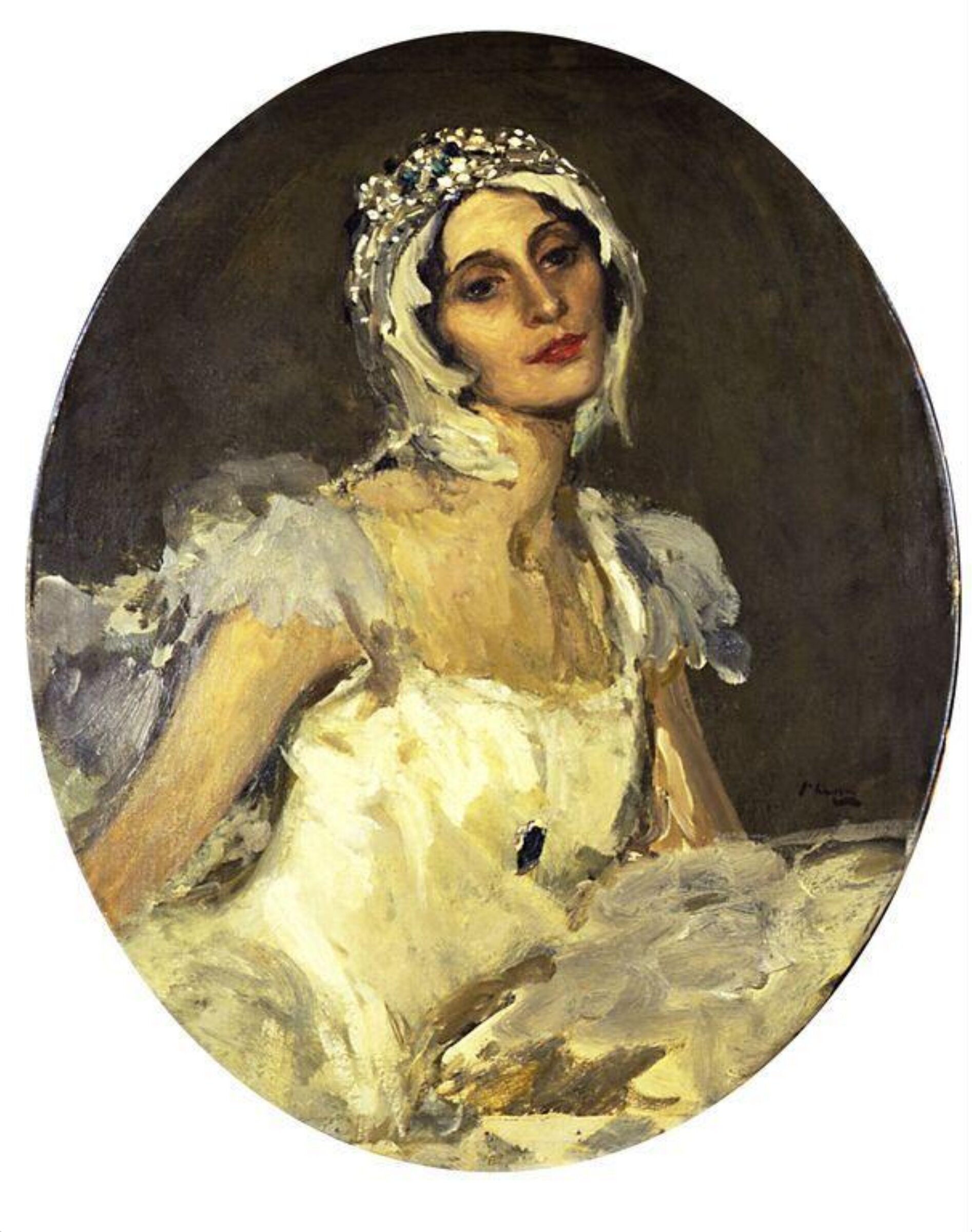 Anna Pavlova as 'The Swan', John Lavery, 1911
