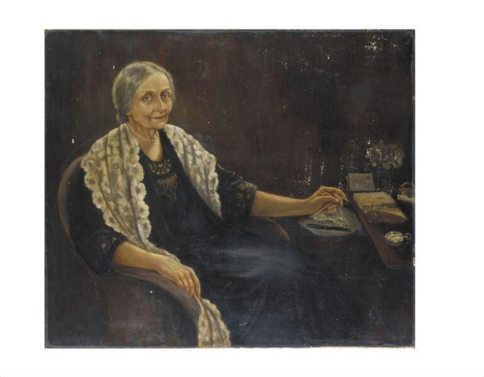 Mrs Edward Compton (née Virginia Frances Bateman), Grace Rosher, 1935