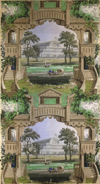 Perspective Representation of the Crystal Palace and Serpentine