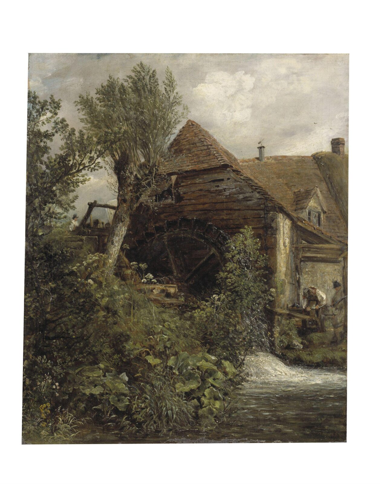 Gillingham Mill, Dorset, John Constable, 1823-1827