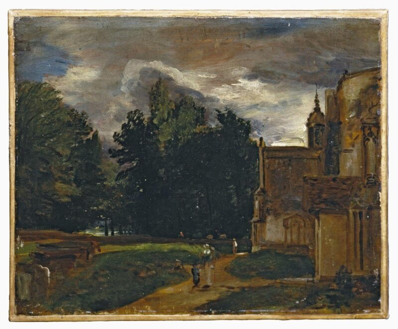 Porch of East Bergholt Church