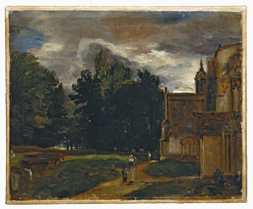Porch of East Bergholt Church