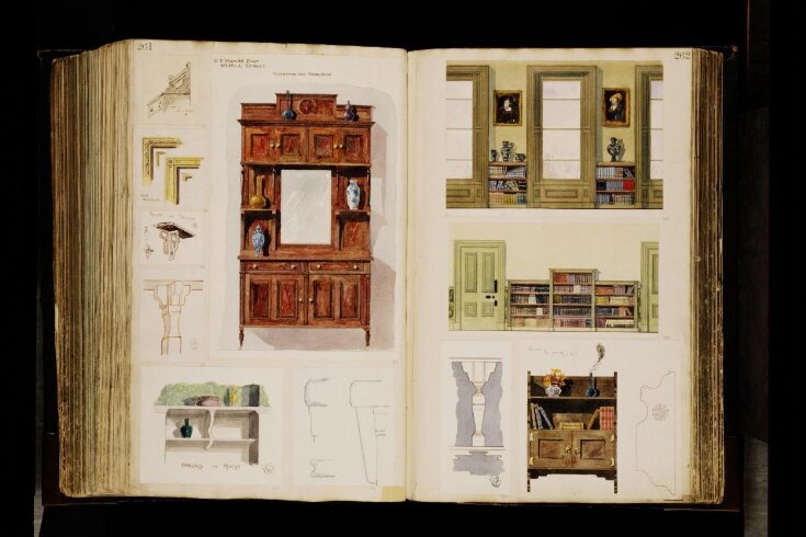 Designs for furniture and room settings image