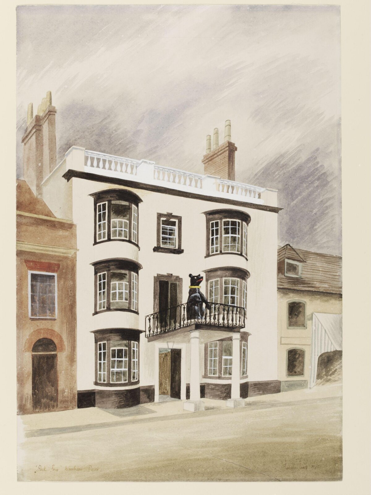 The Black Bear, Wareham, Dorset, Barbara Jones, 1942