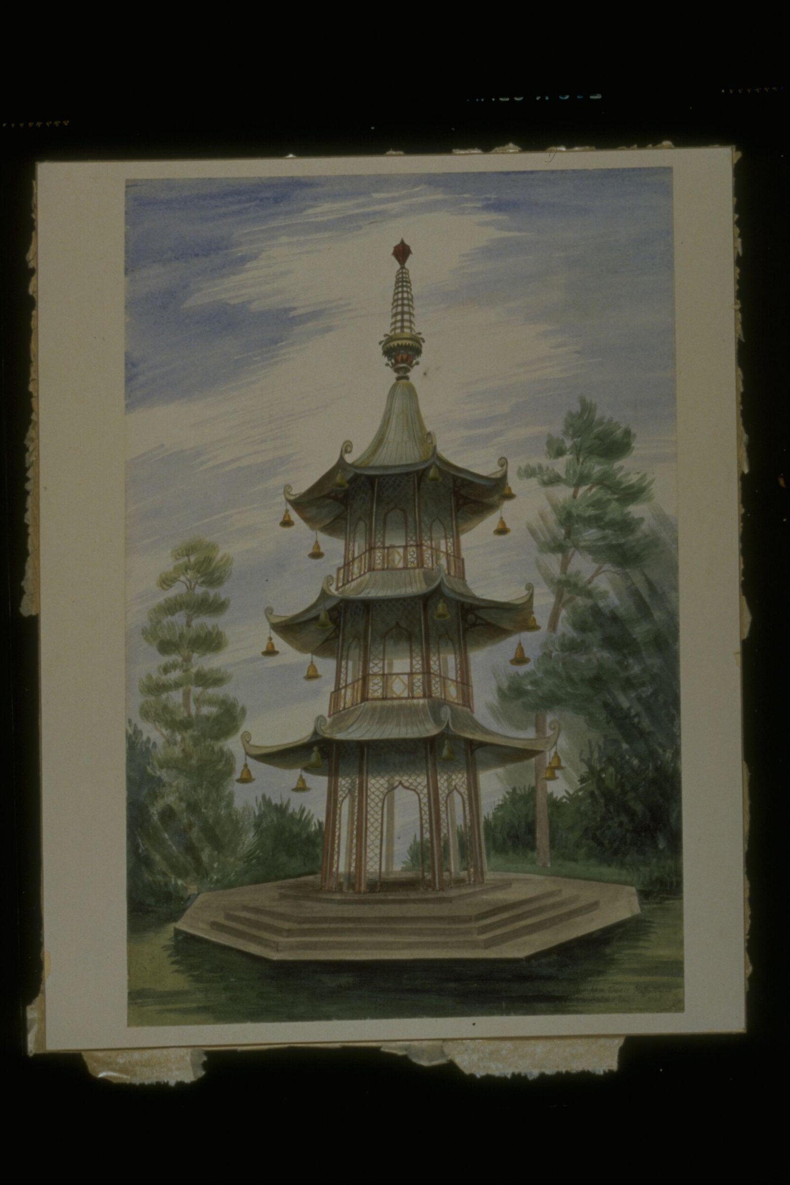 The Pagoda, Alton Towers, Staffordshire, Barbara Jones, 1943