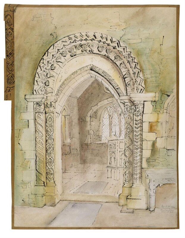 Chancel Arch, St. Peter's, Stanton Low, Buckinghamshire