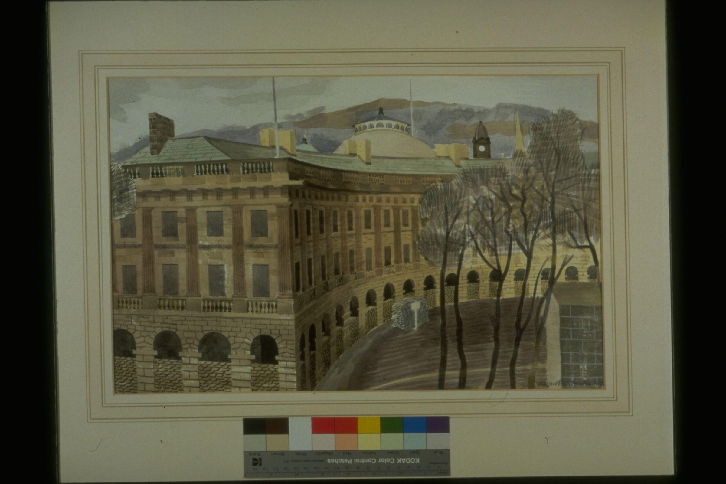 The Crescent, Buxton, Kenneth Rowntree, 1940