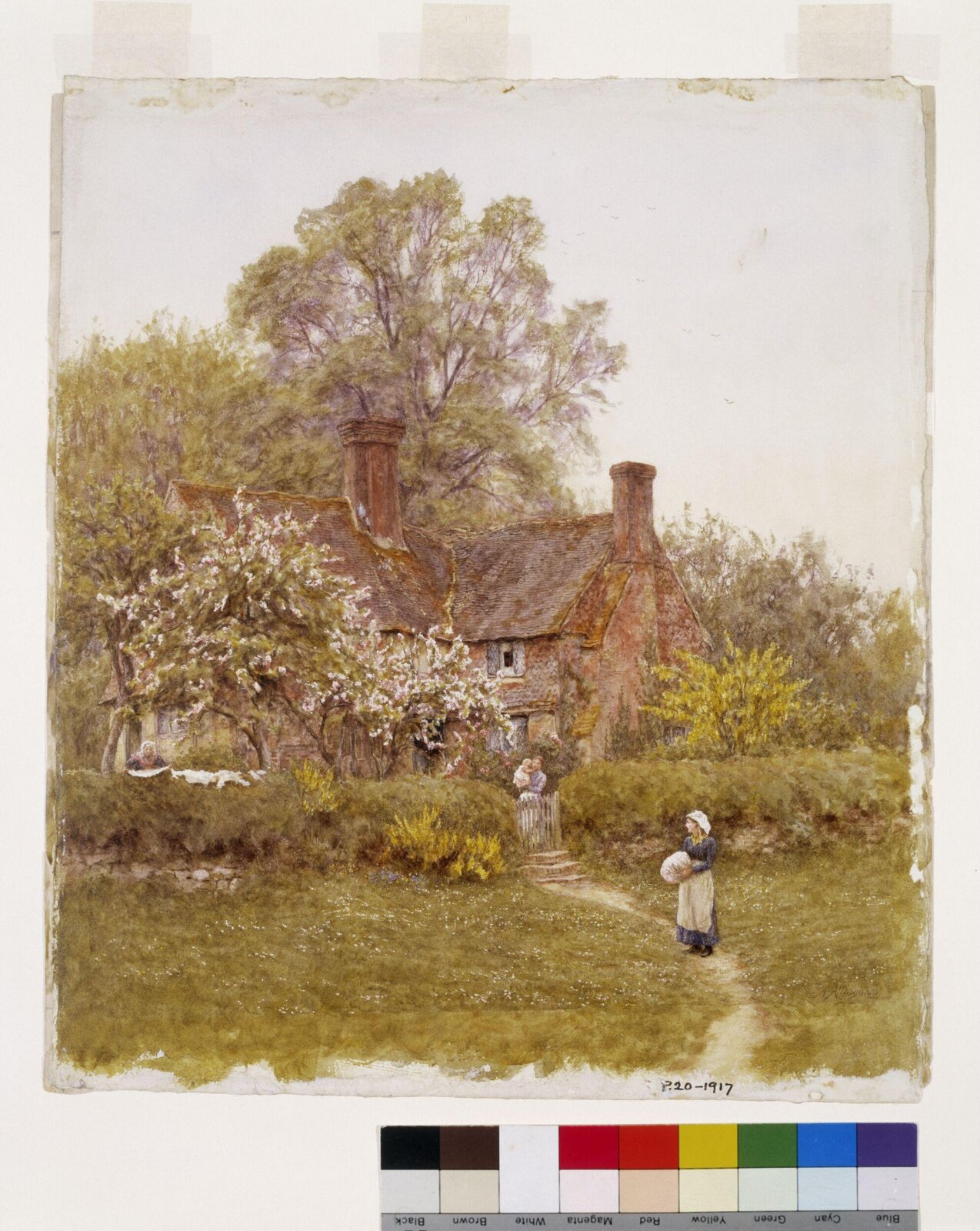 A Cottage at Chiddingfold, Surrey, Helen Allingham, 1889