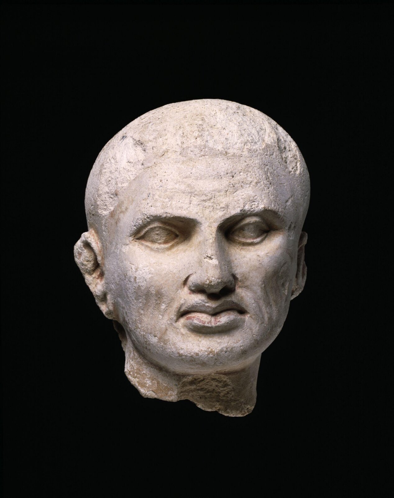 Head of a monk, 4th century-5th century