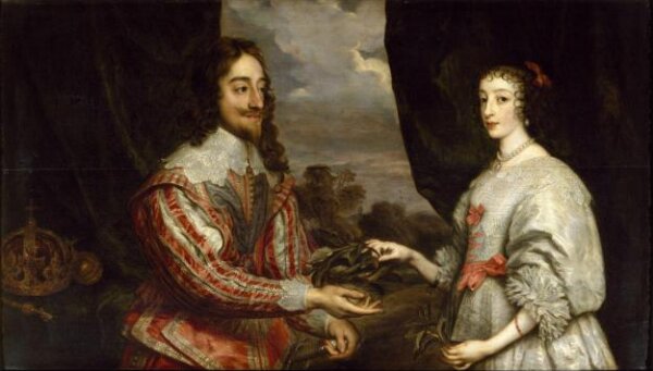 Charles I of England and Queen Henrietta Maria