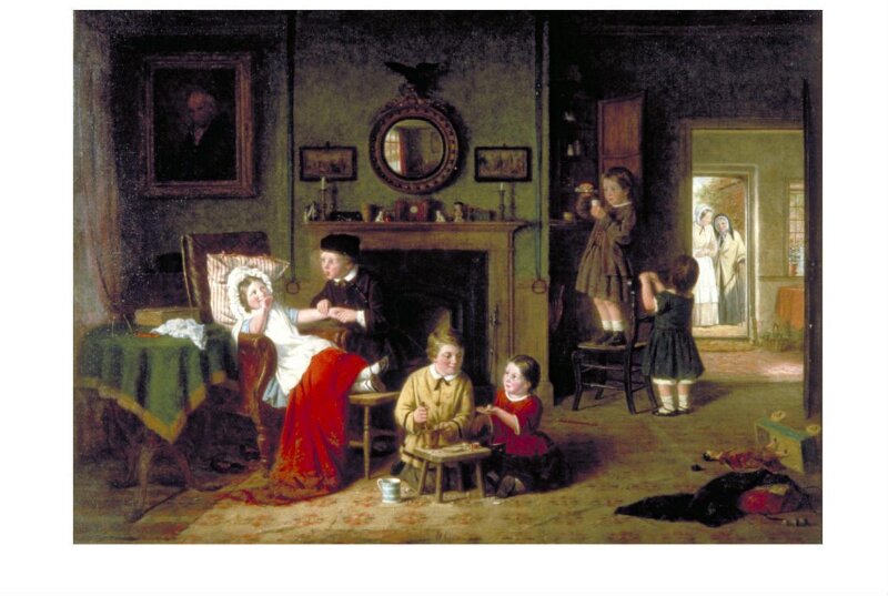 Children Playing at Doctors