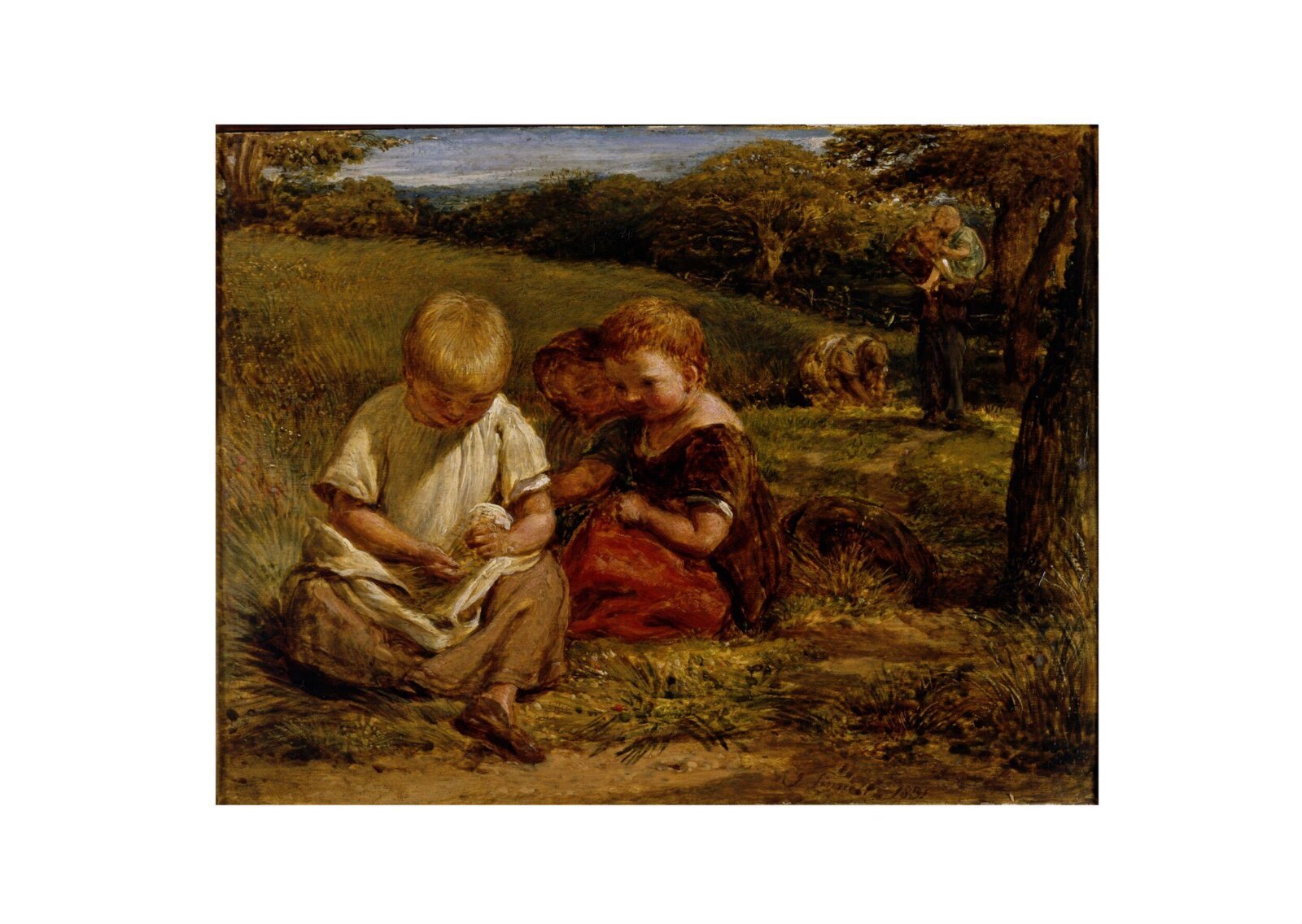 The Wildflower Gatherers, John Linnell II, 1831