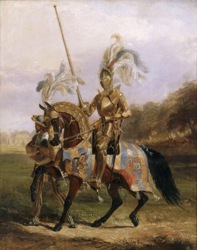 Lord Eglinton and Winton, dressed as Lord of the Tournament