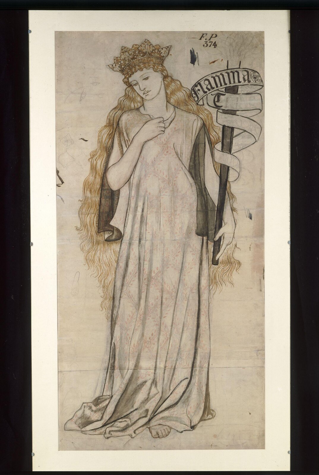 Helen (Flamma Troiae), William Morris, ca. 1860