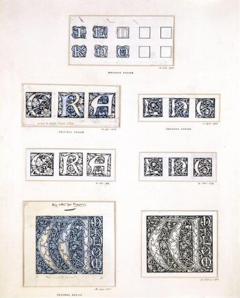 Initial letters for Kelmscott Press Publications