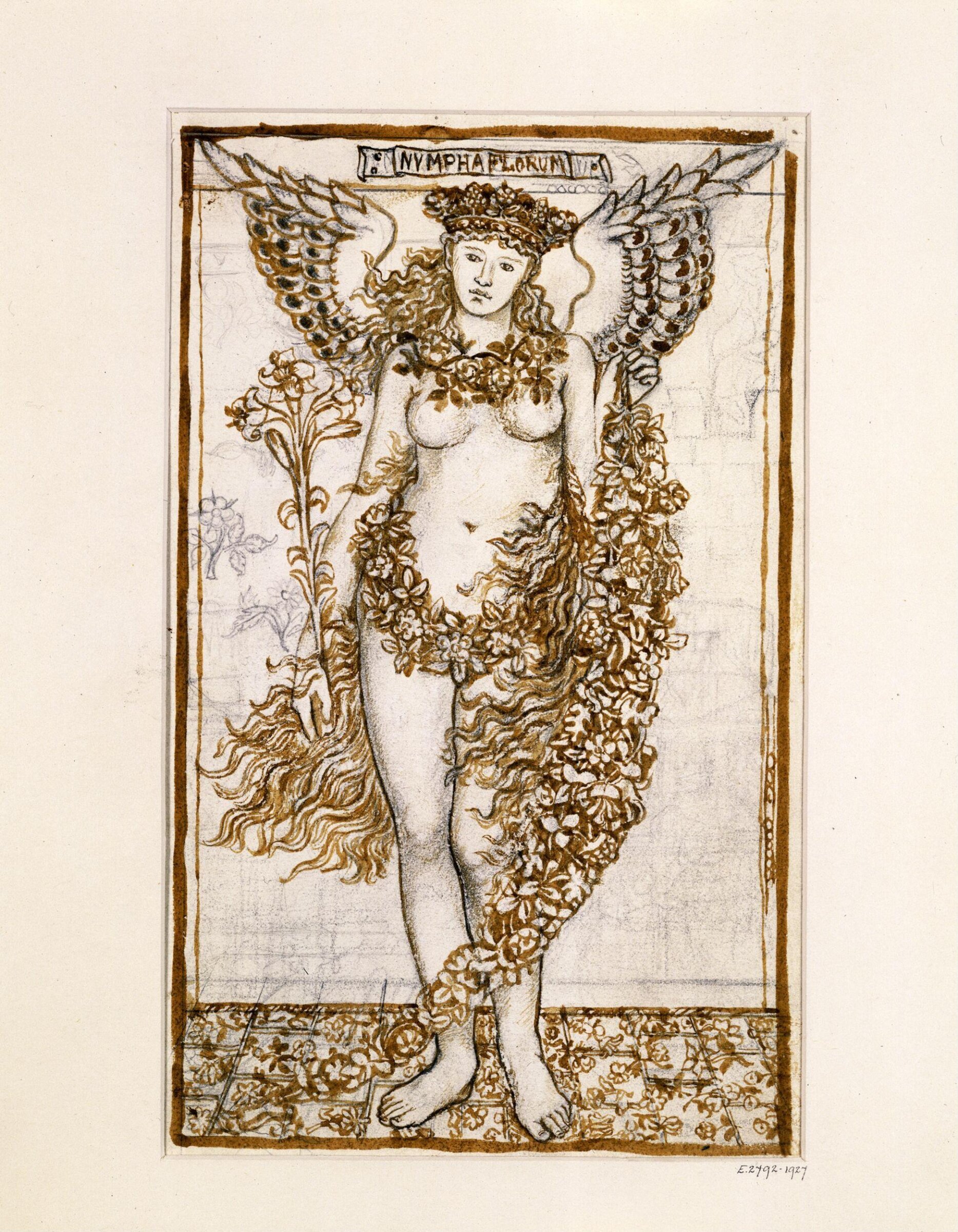 Nympha Florum, William Morris, 1860-1890