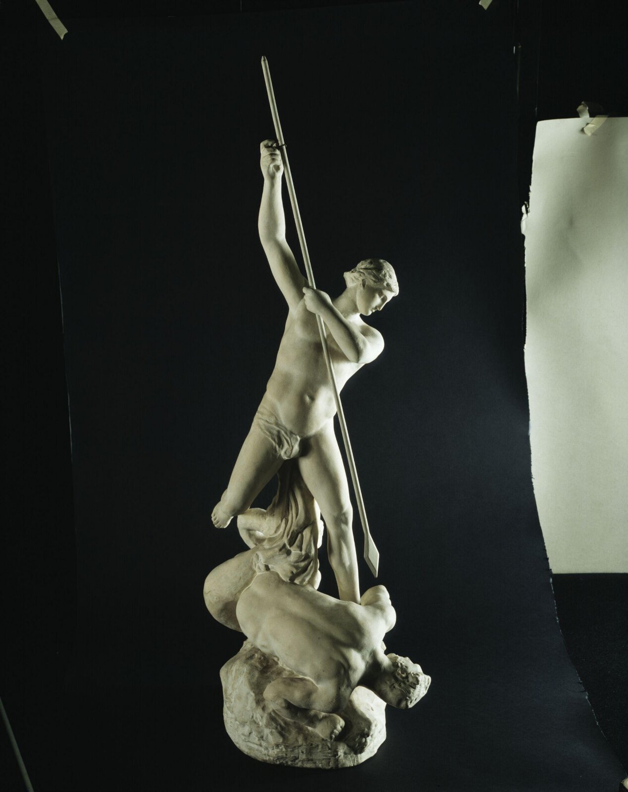 St Michael overcoming Satan, John Flaxman, ca. 1817