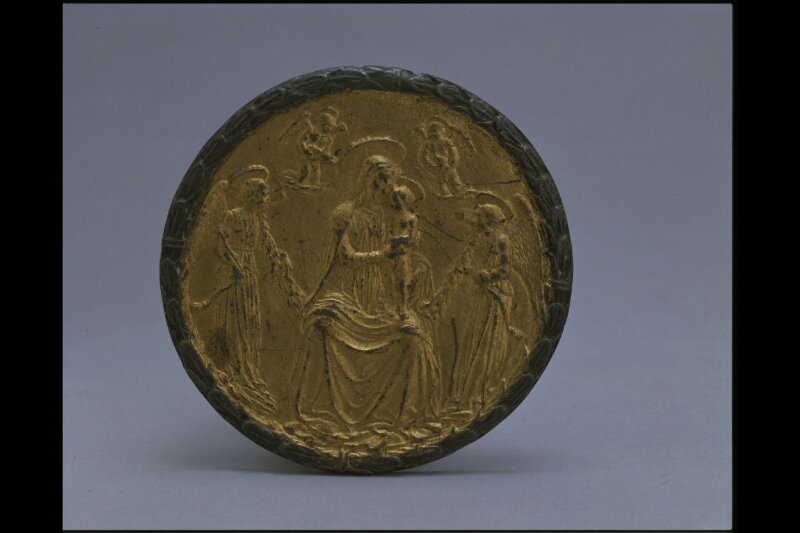 Virgin and Child with angels and music-making putti
