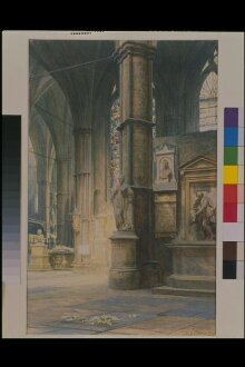The grave of Charles Dickens, Poets' Corner, Westminster Abbey thumbnail 1