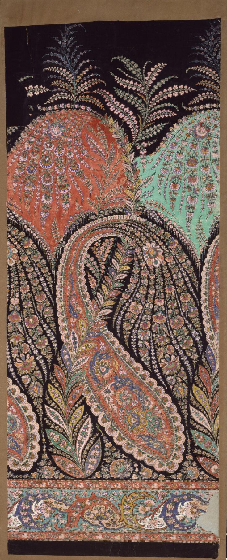 Design for a Paisley shawl top image