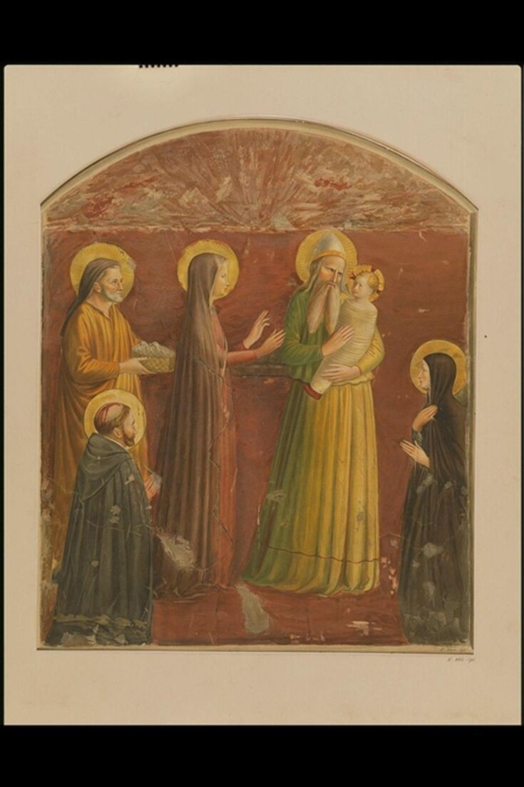 Copy after The Presentation in the Temple, Fra Angelico in the Museo di San Marco (Florence) top image