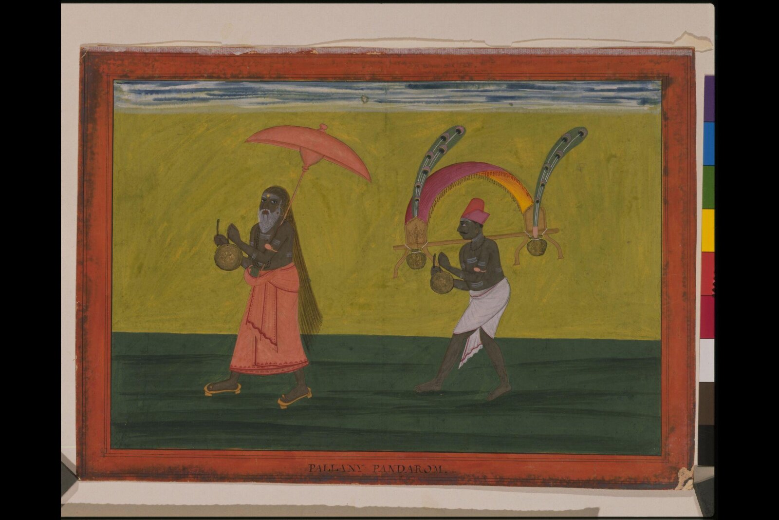 A priest and a pilgrim, ca. 1770